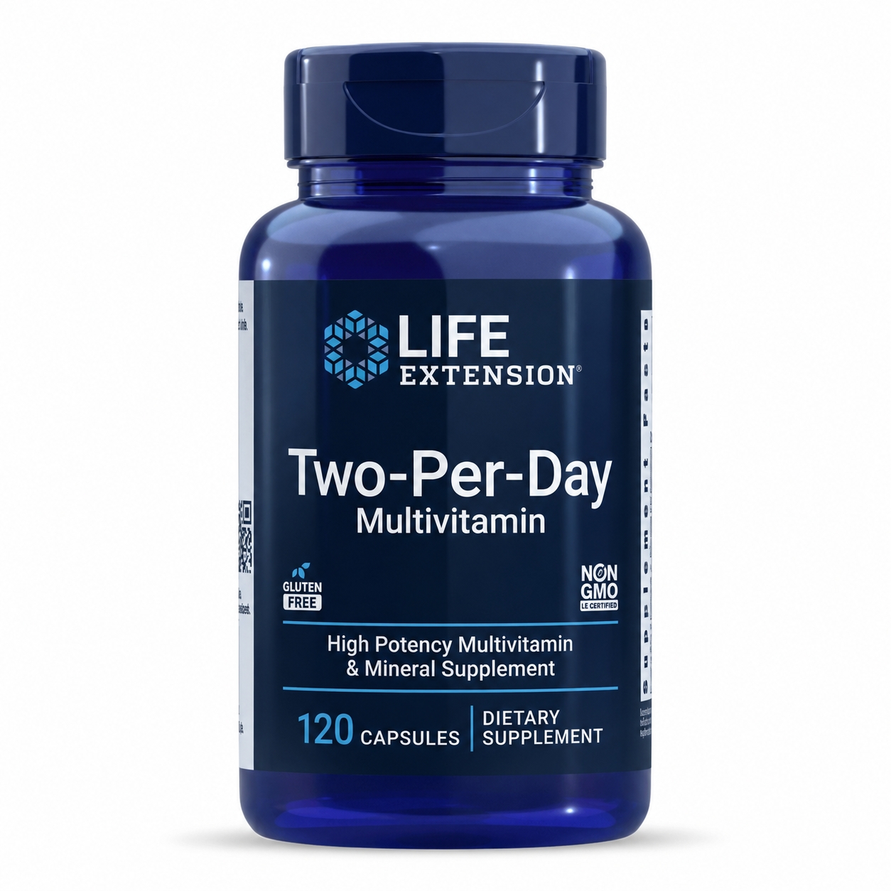 Supplement Facts for Life Extension, Two-Per-Day Multivitamin, 120 Capsules