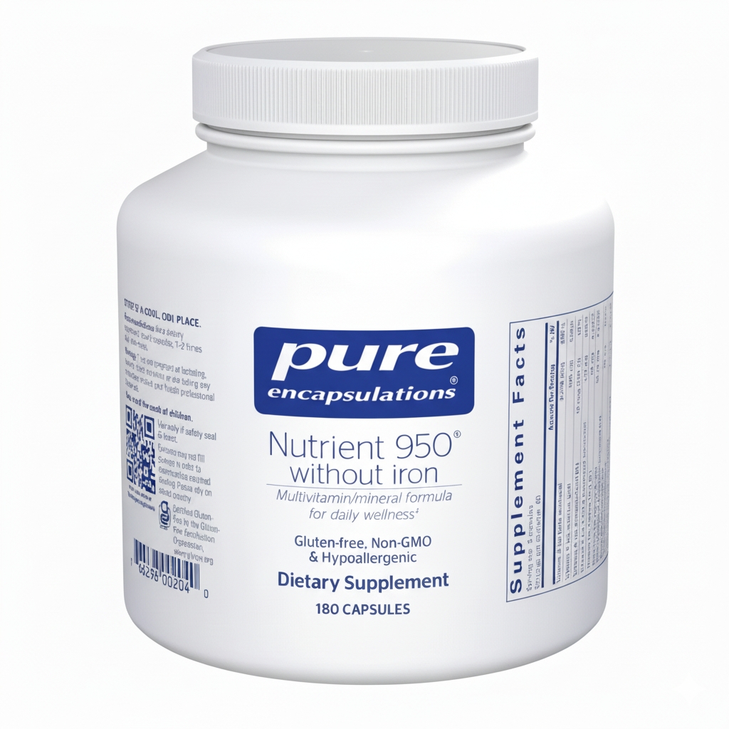 Pure Encapsulations, Nutrient 950® Without Iron, 180 Capsules